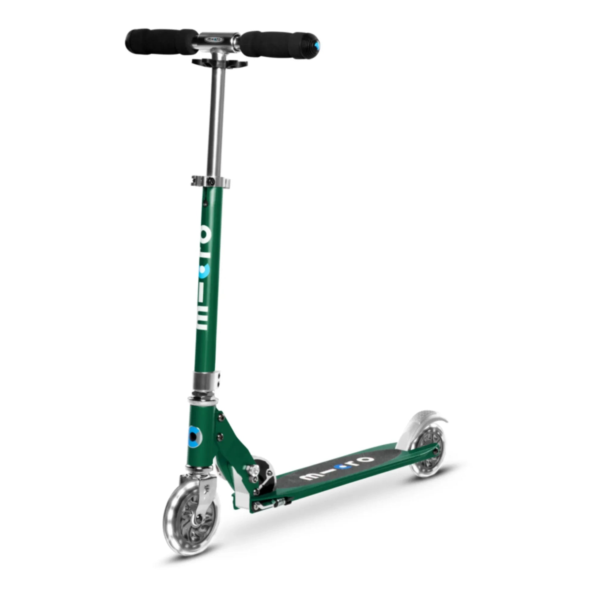 Micro - Sprite LED scooter | Chrome green