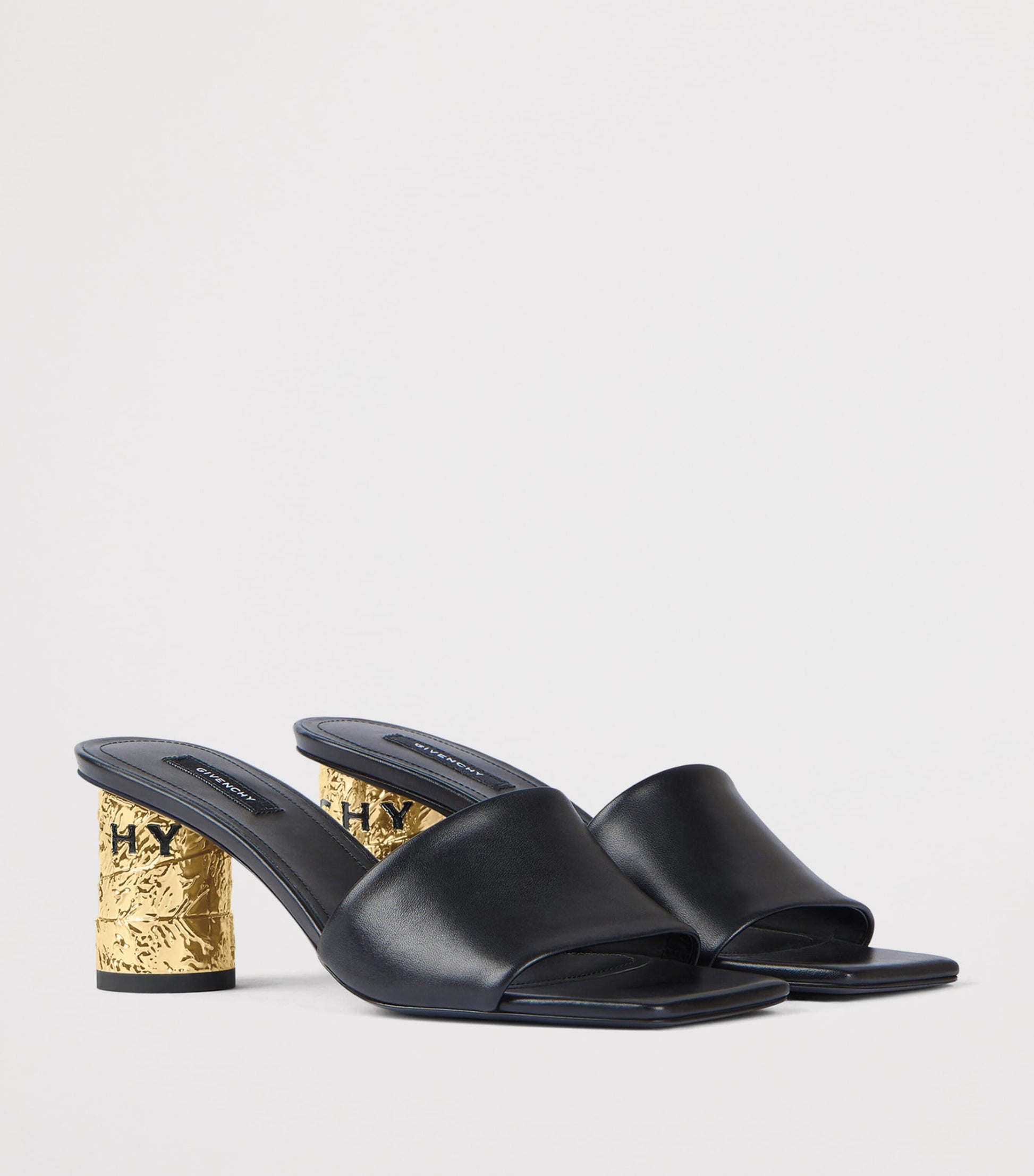 Givenchy Leather Heeled Mules 65