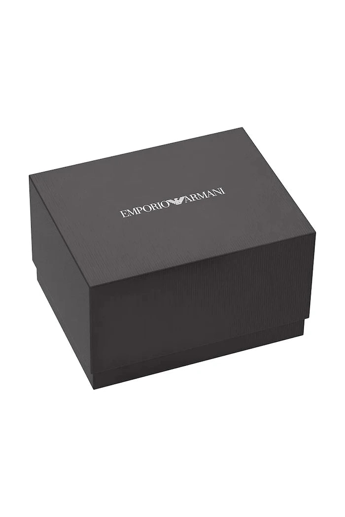 Emporio Armani Erkek Minimalist Saat ve Bileklik Seti