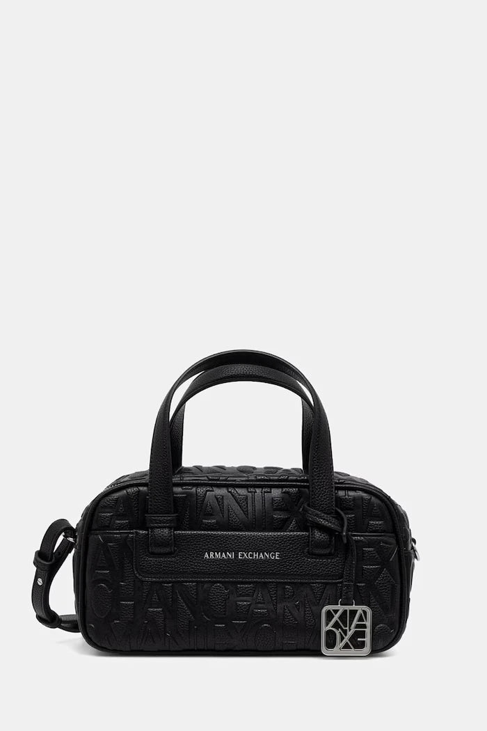 Armani Exchange kadın crossbody çanta, suni deriden