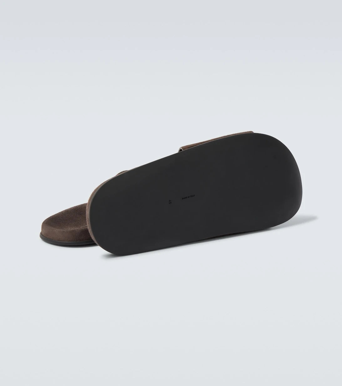 The Row - Hugh suede slides