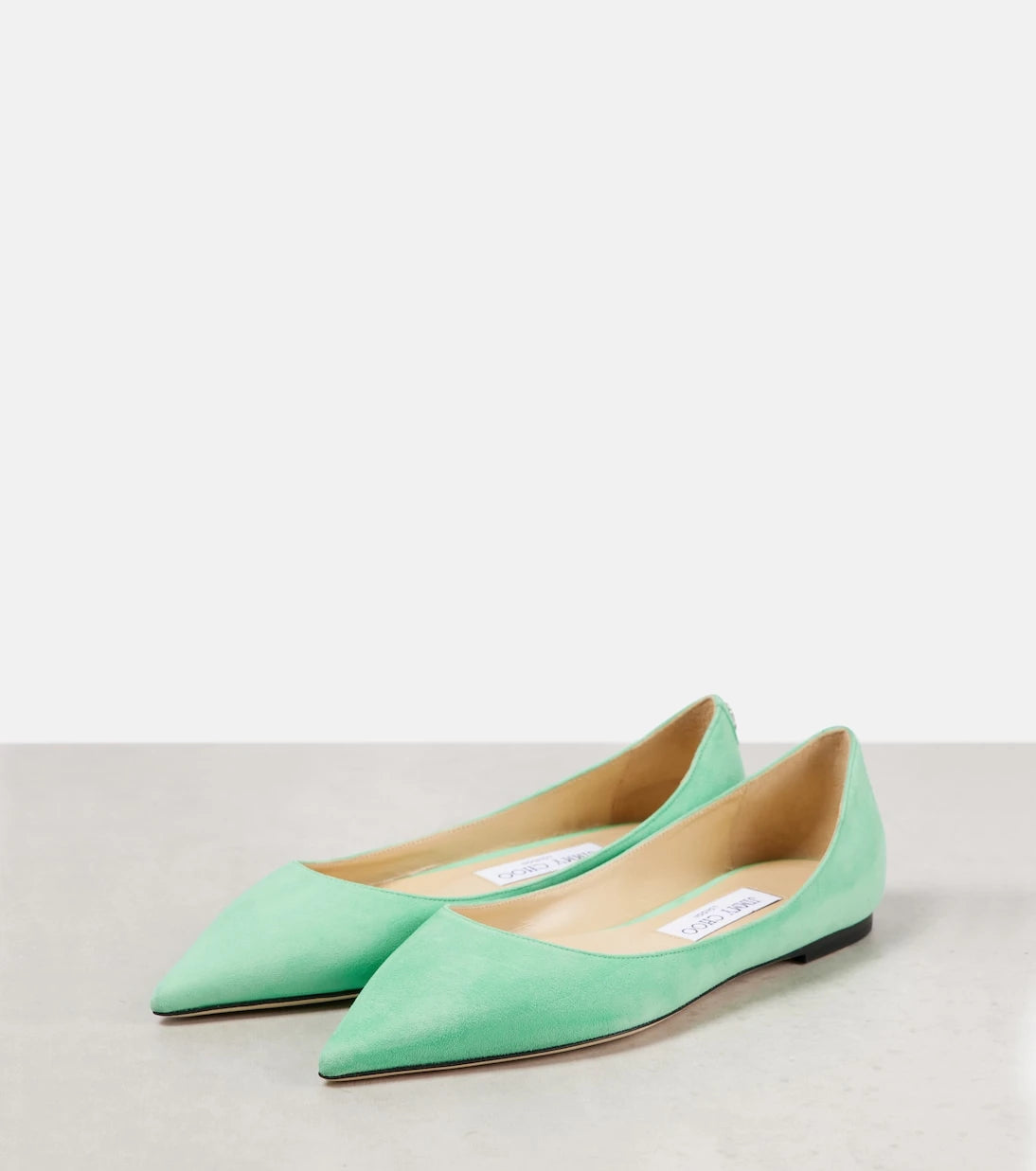 Jimmy Choo - Love suede ballet flats