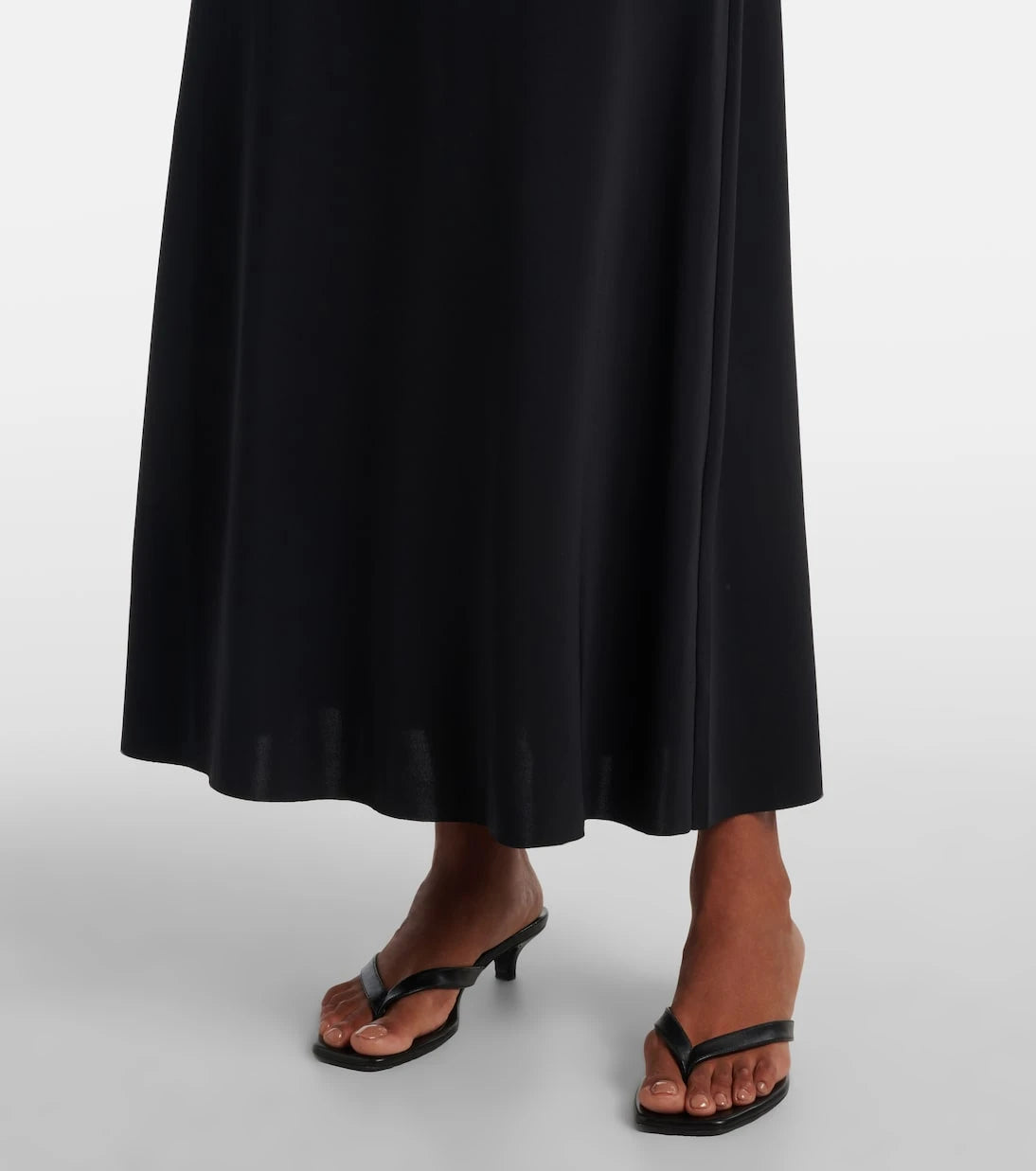 Eres - Miss bow-detail one-shoulder maxi dress