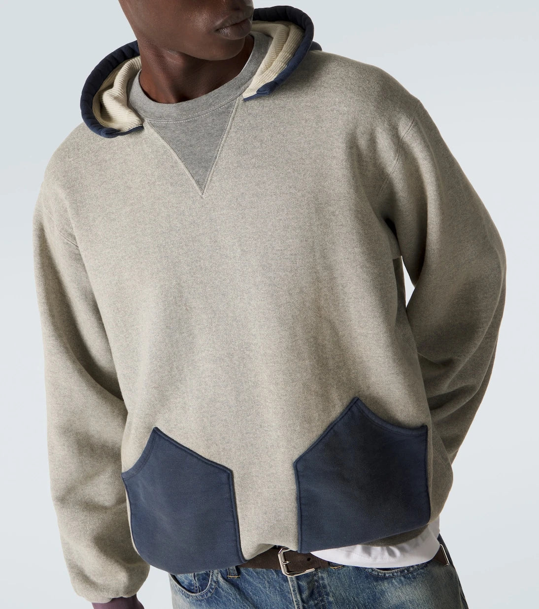 A.Presse - Cotton fleece hoodie
