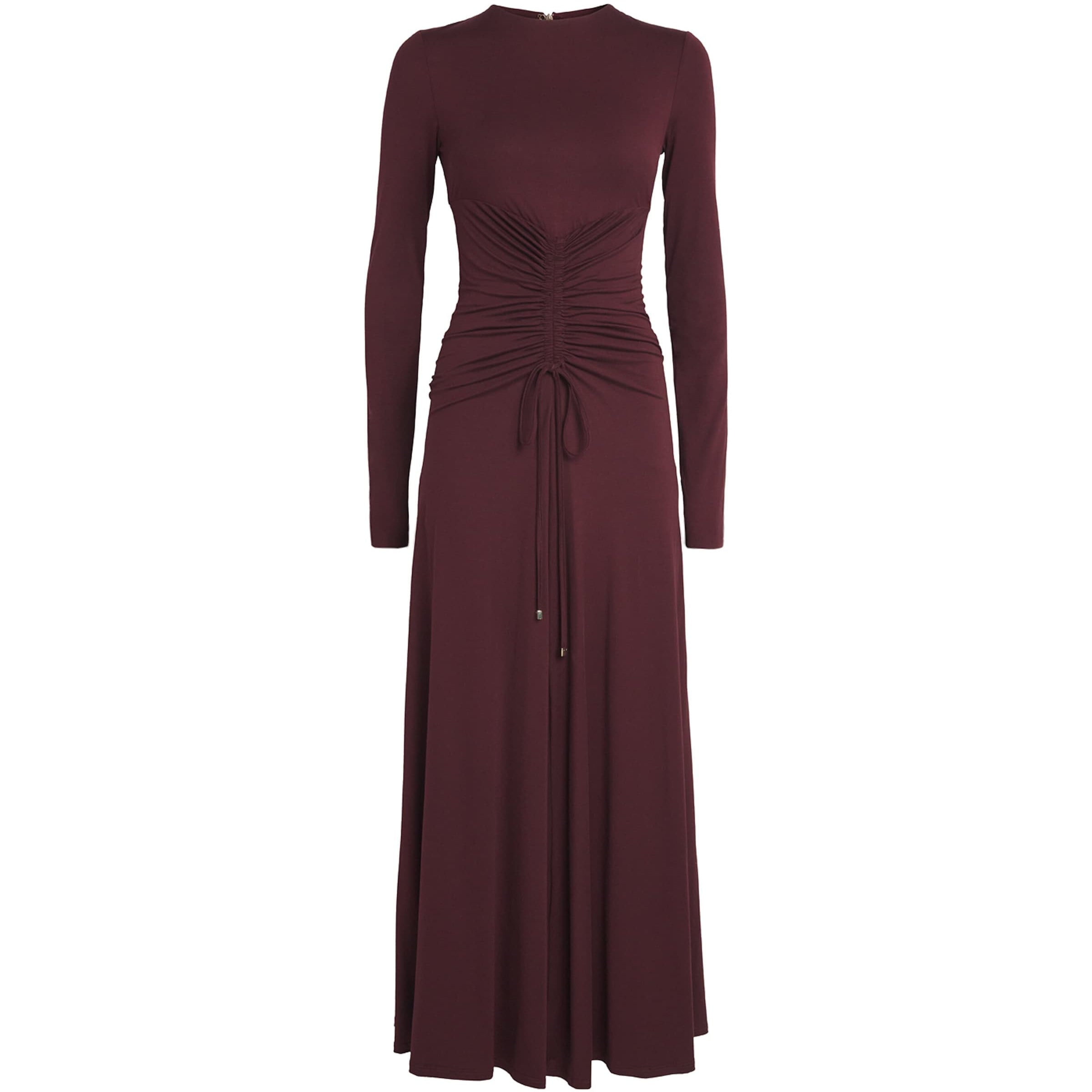 Jersey Ruched Maxi Dress