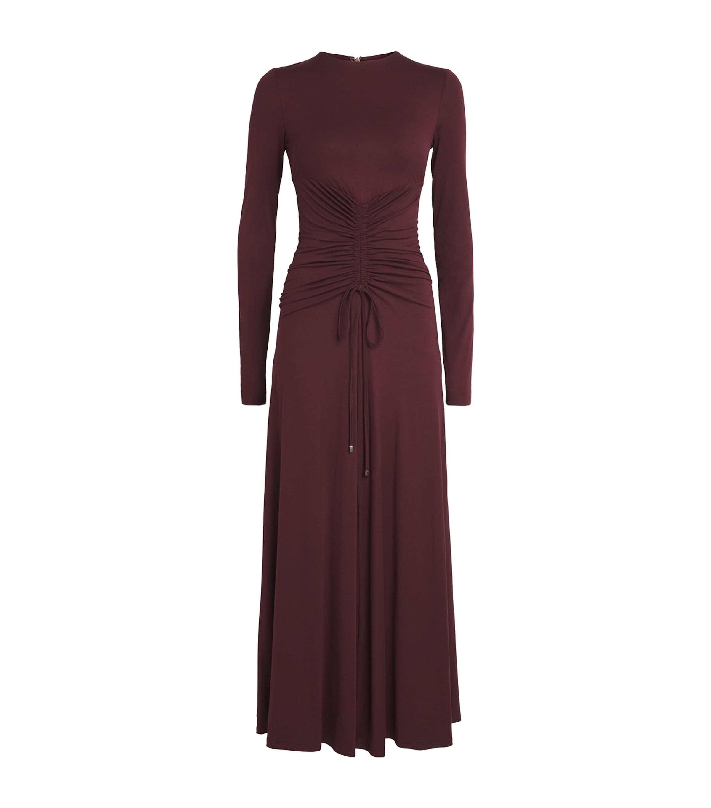 Jersey Ruched Maxi Dress