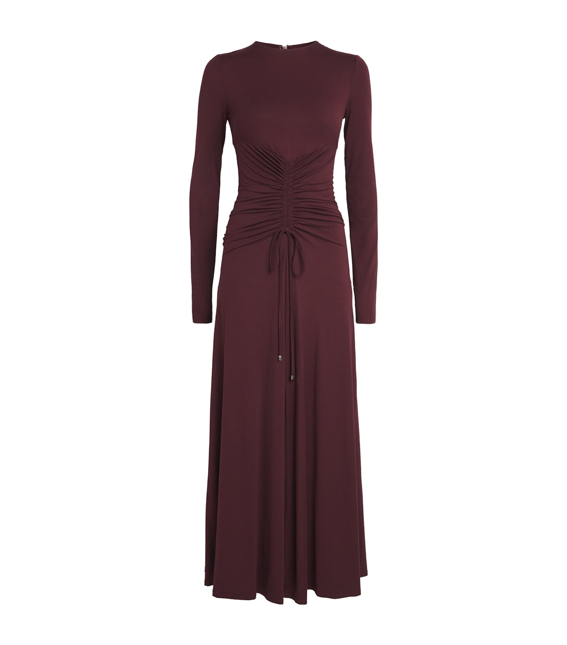 Jersey Ruched Maxi Dress