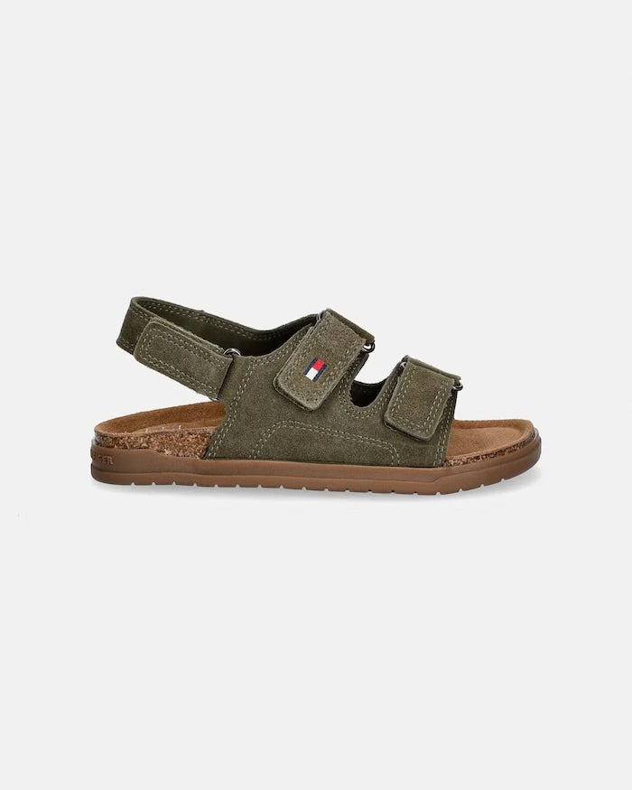 Tommy Hilfiger Süet Çocuk Sandalet