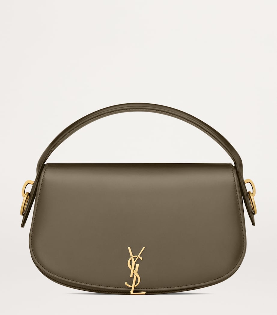 Green Calfskin New Voltaire Crossbody Bag