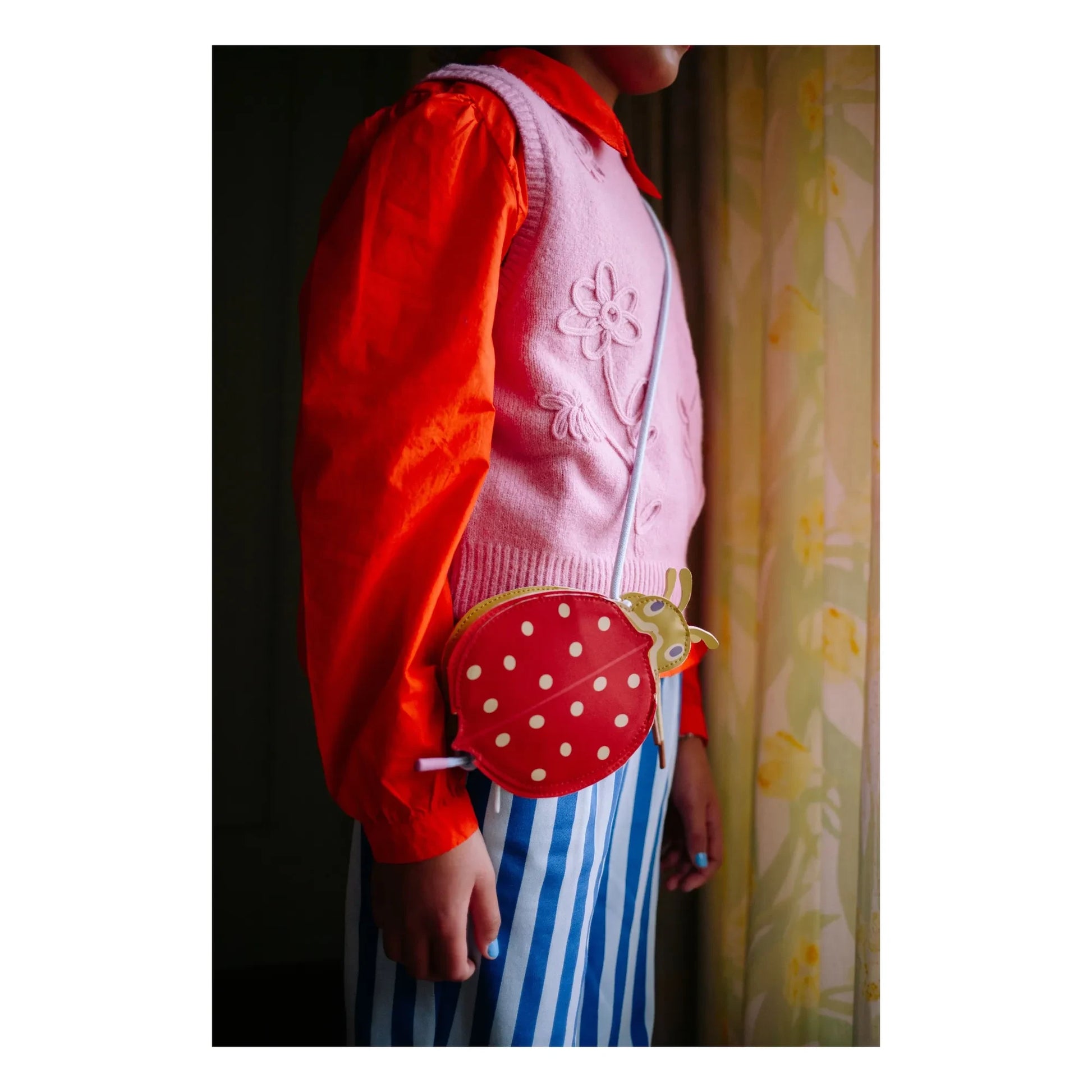 Sticky Lemon - Ladybug Wallet Bag | Red