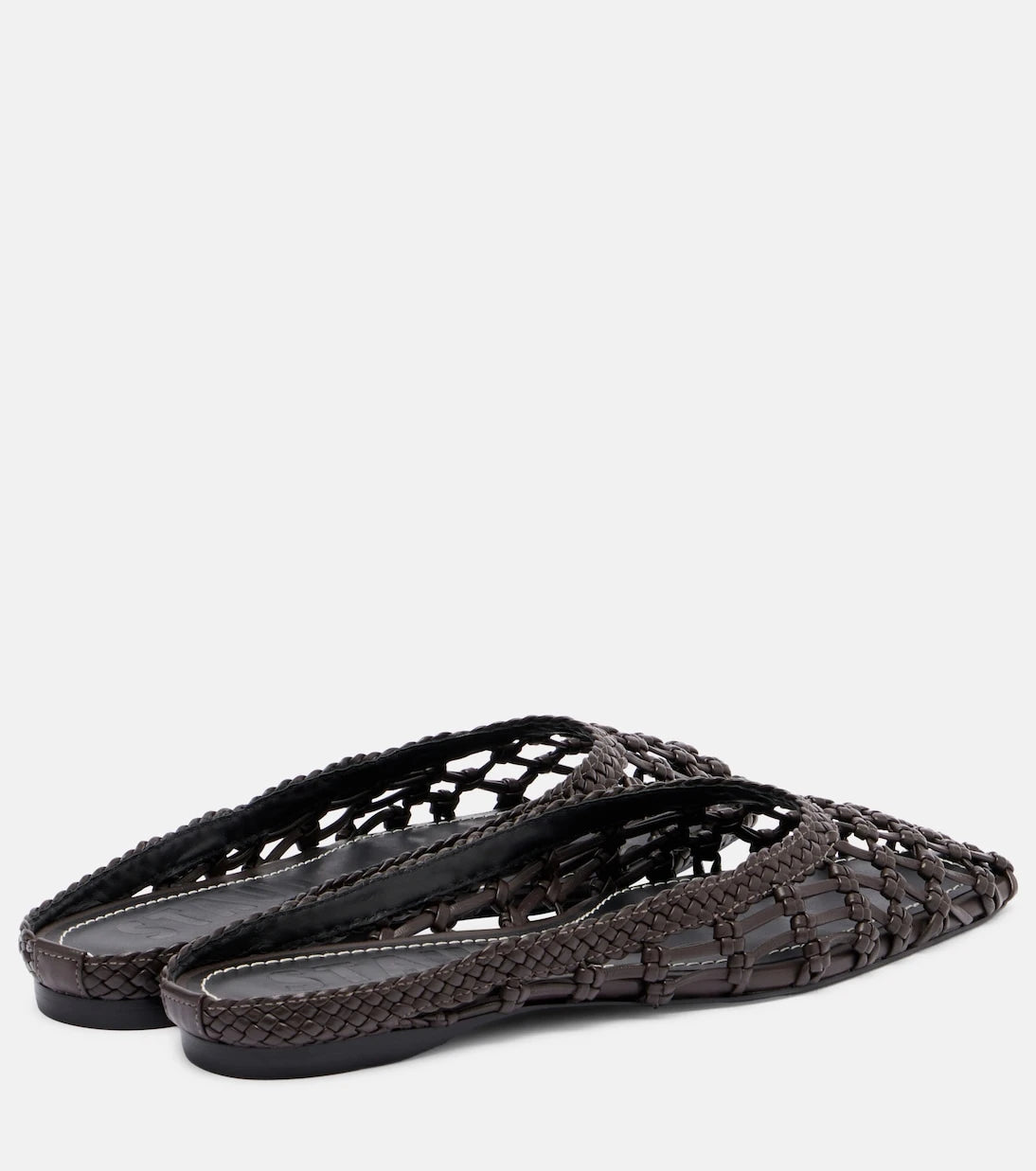 Staud - Otto woven leather mules