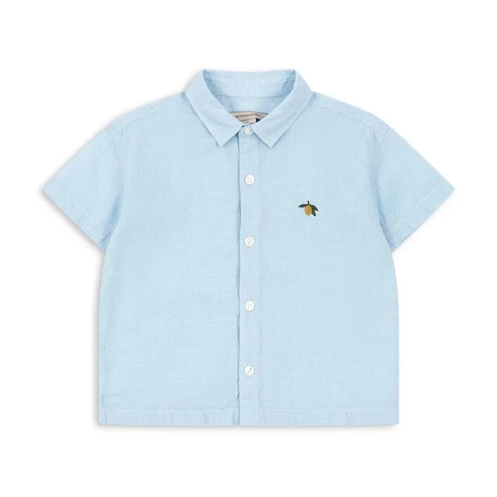 Konges Sløjd çocuk pamuk gömlek FRAN SHIRT GOTS