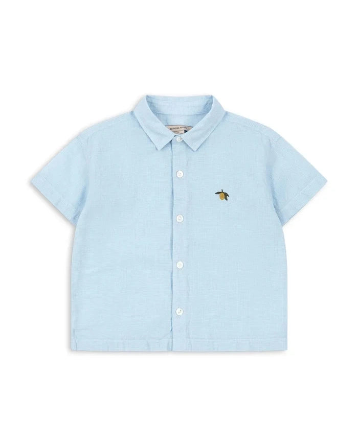 Konges Sløjd çocuk pamuk gömlek FRAN SHIRT GOTS