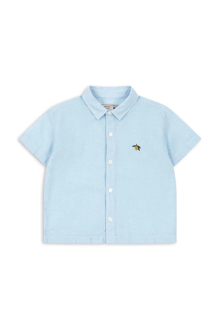 Konges Sløjd çocuk pamuk gömlek FRAN SHIRT GOTS
