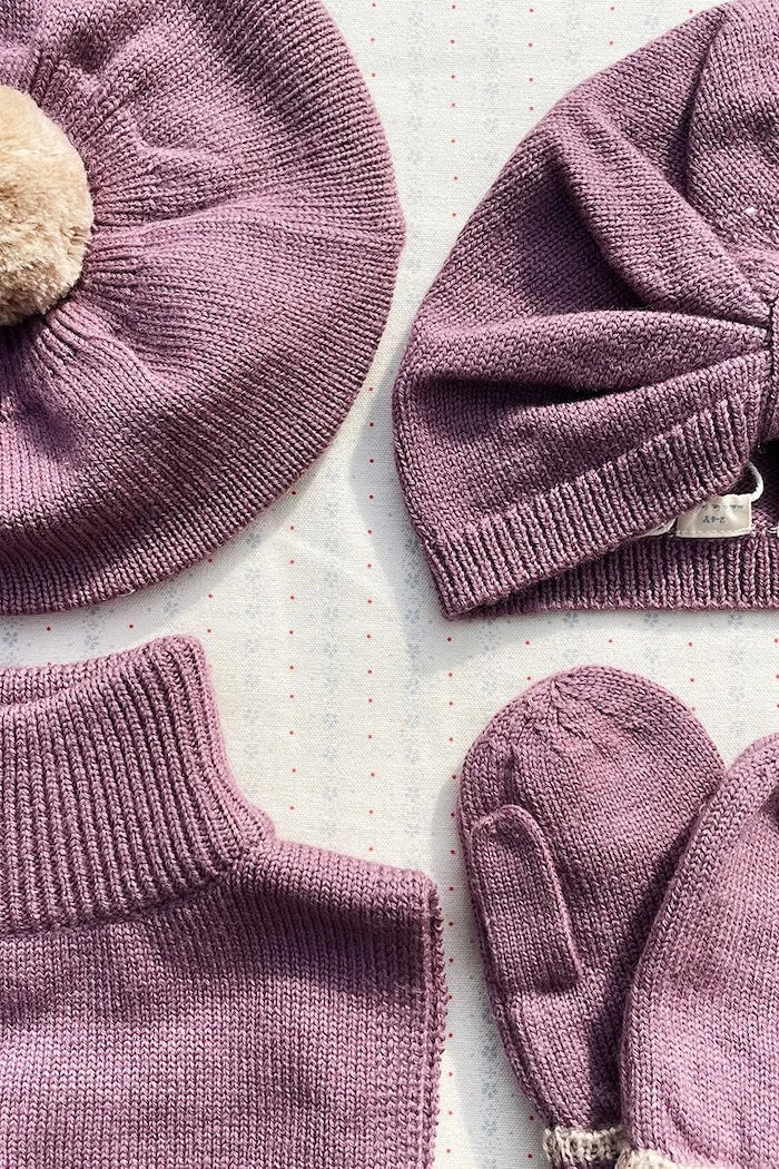 Konges Sløjd LOULI BONNET Çocuk Yün Bere
