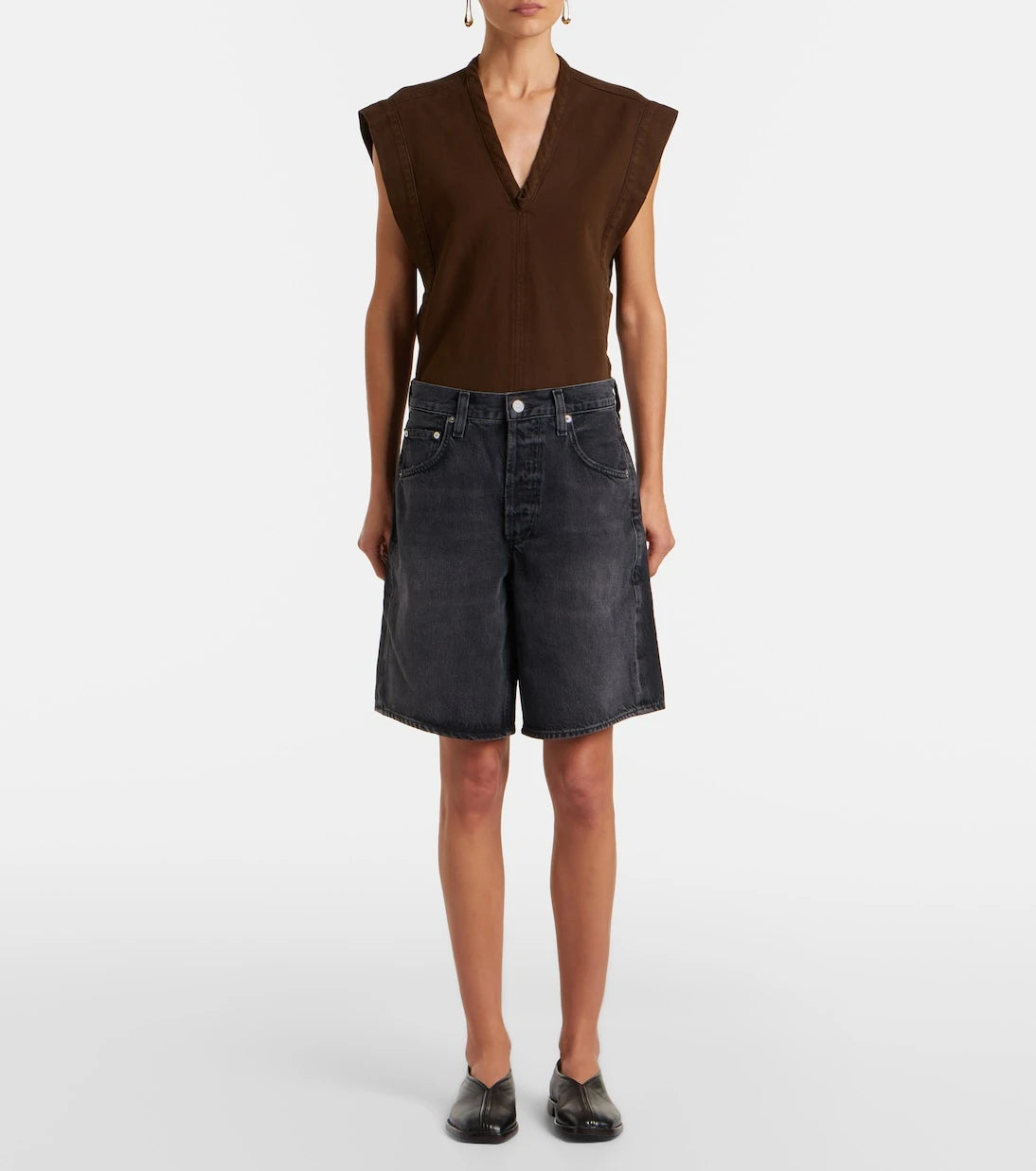 Citizens of Humanity - Ayla denim Bermuda shorts
