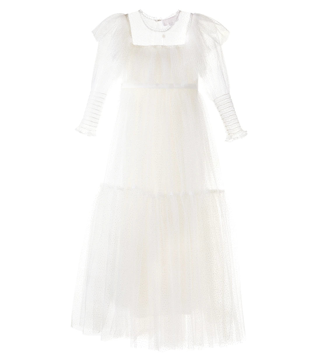 Petite Amalie - Glitter ruffled tulle dress