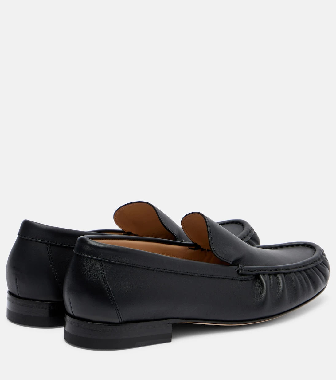 Manolo Blahnik - Leonda leather loafers