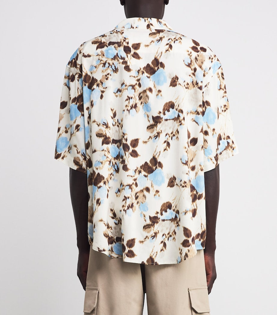 AMI Paris Floral Short-Sleeve Shirt