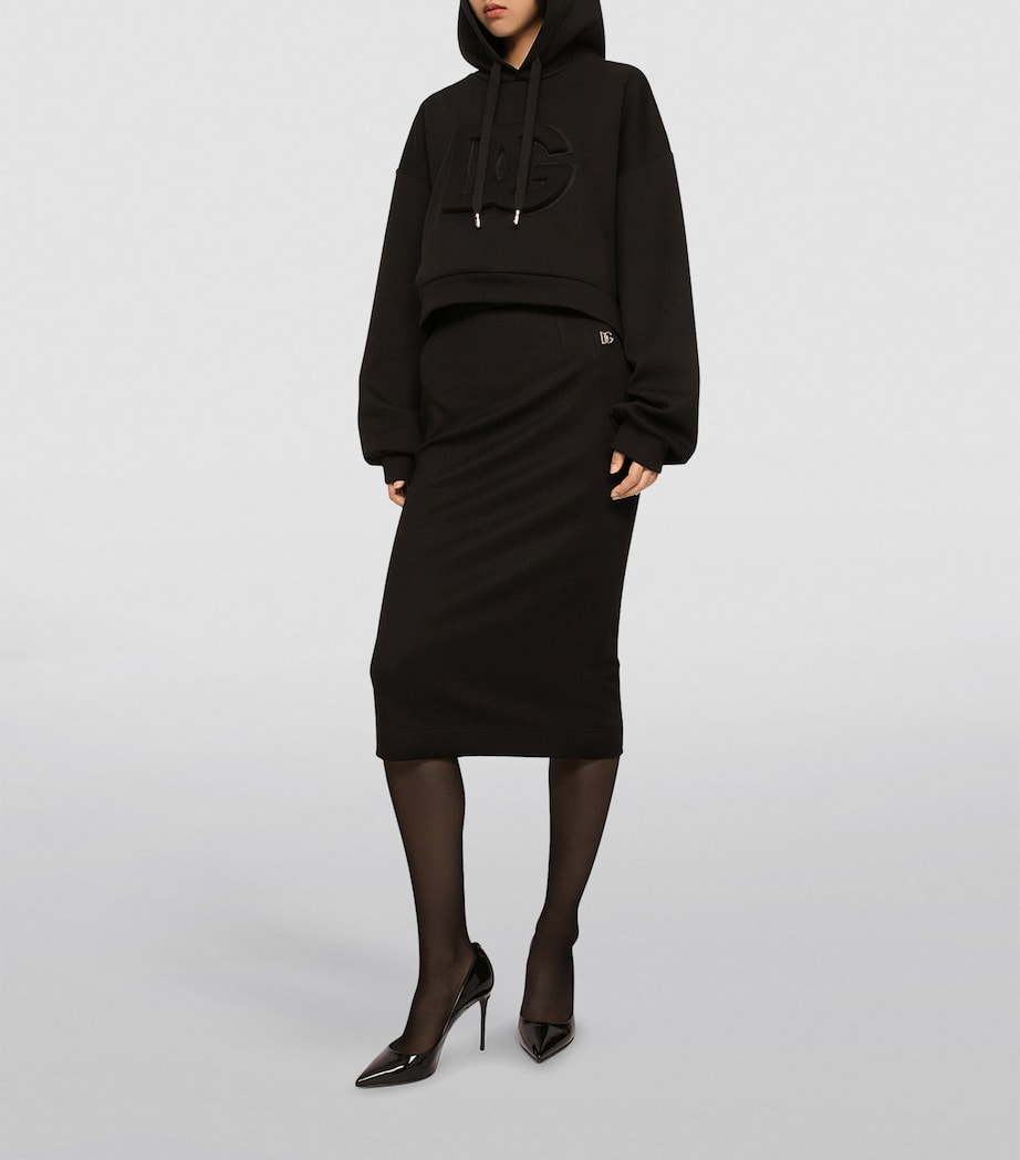 Multi DG Millennials Pencil Skirt