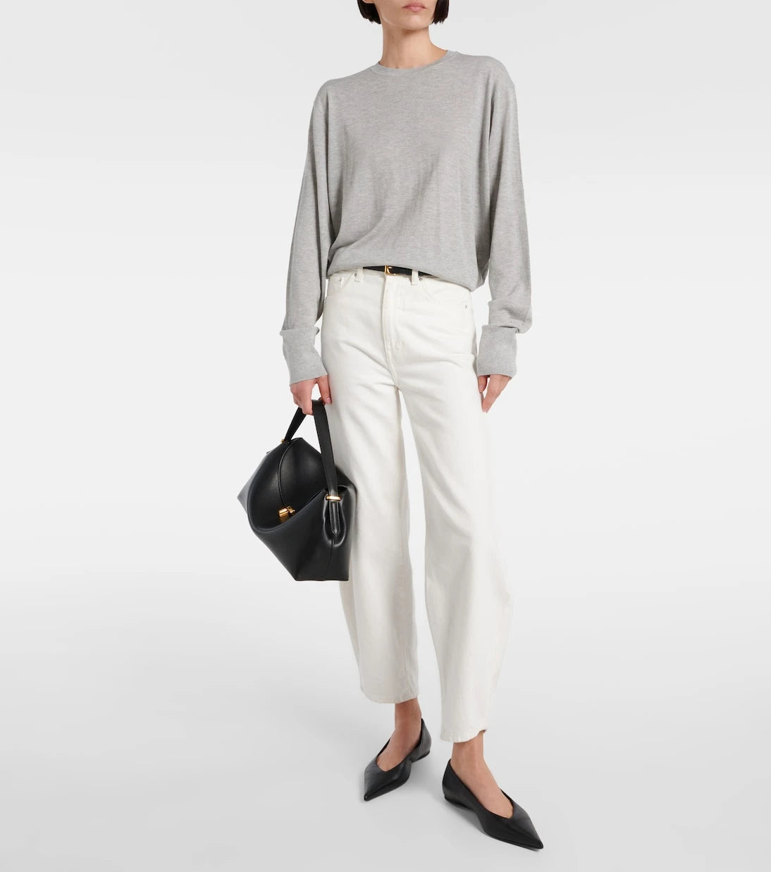Toteme - Silk and cashmere-blend sweater