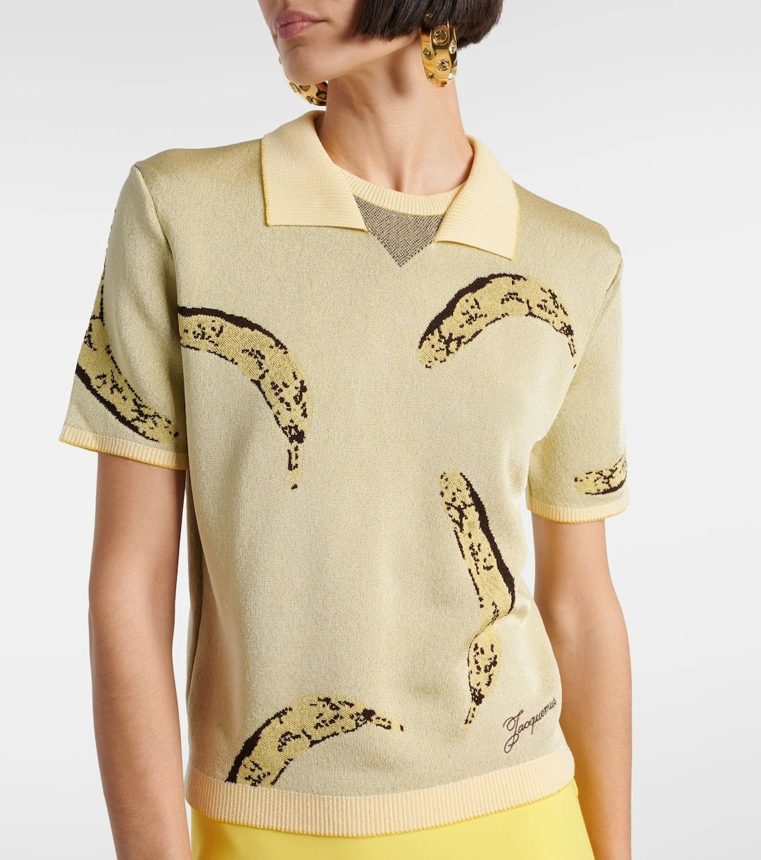 Jacquemus - Marino jacquard polo shirt