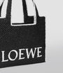 LOEWE Black x Paula's Ibiza Large Font Tote Bag