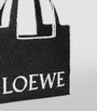 LOEWE Black x Paula's Ibiza Large Font Tote Bag