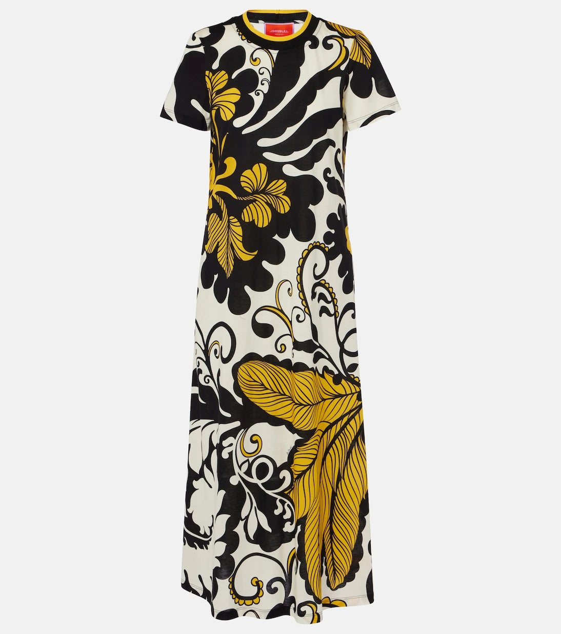 La DoubleJ - Meditation floral cotton midi dress