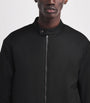 Emporio Armani Black Technical Fabric Blouson Jacket