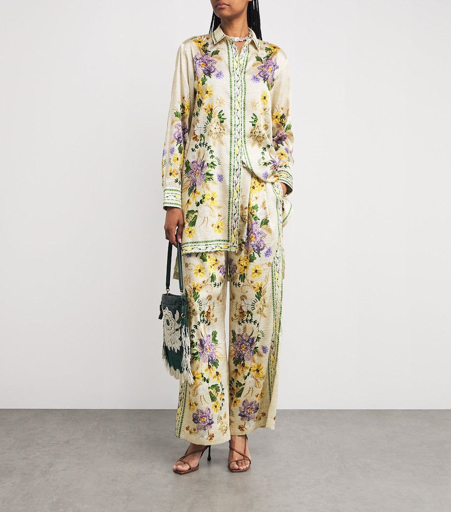 Mary Katrantzou Multi Printed Varenne Trousers