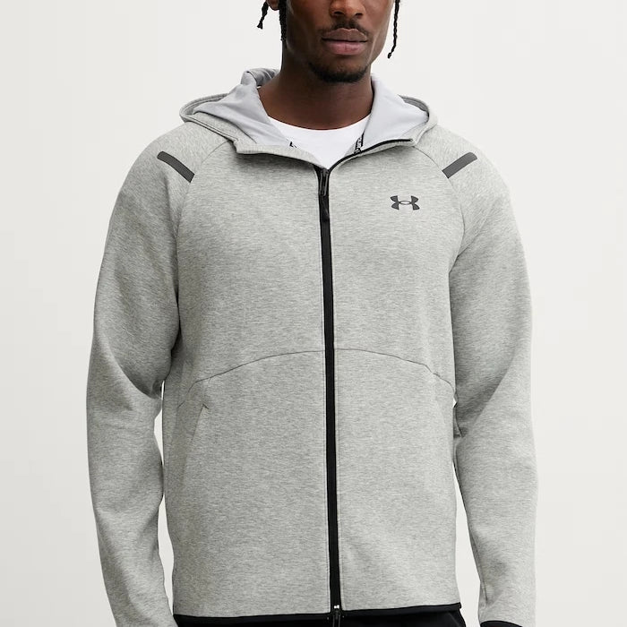 Under Armour суичър с цип мъжки Unstoppable Flc