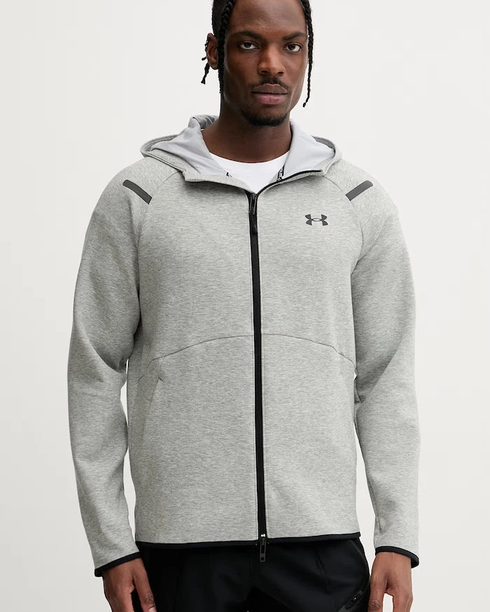 Under Armour erkek fermuarlı sweatshirt Unstoppable Flc