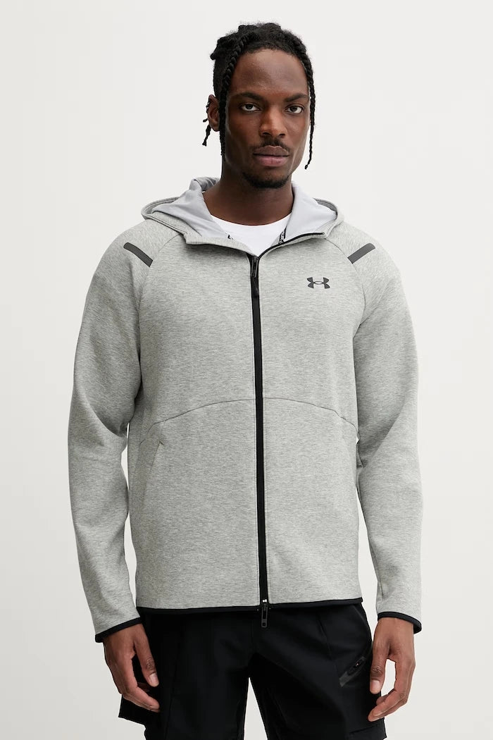 Under Armour суичър с цип мъжки Unstoppable Flc