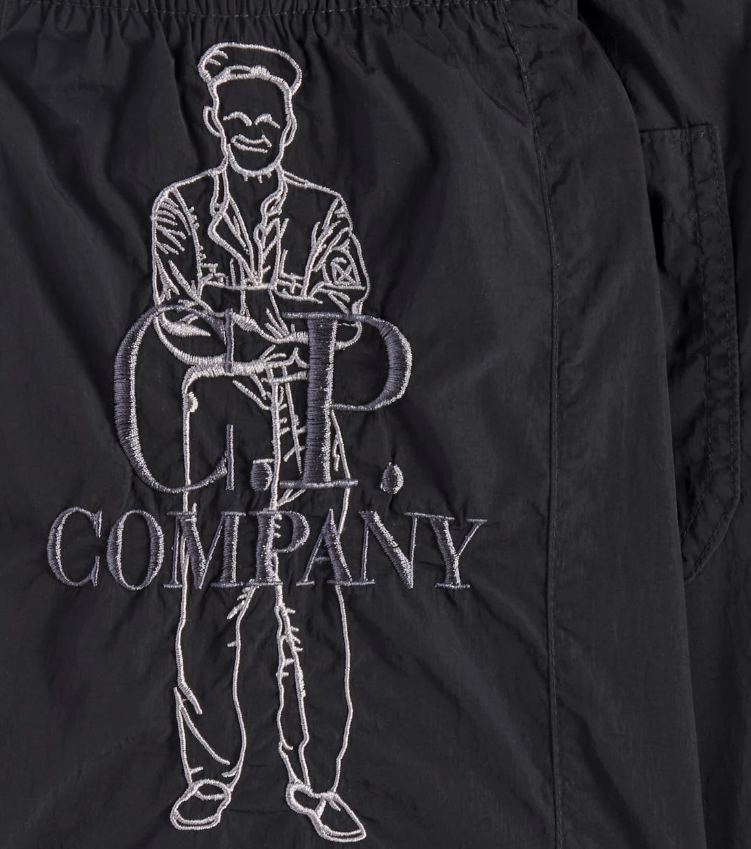 C.P. Company Kids - Logo swim trunks