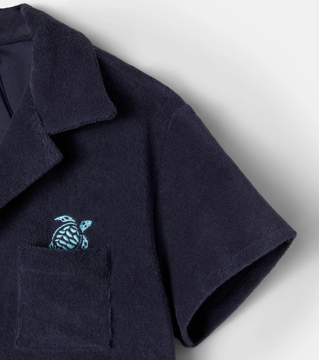 Vilebrequin Kids - Embroidered cotton terry shirt