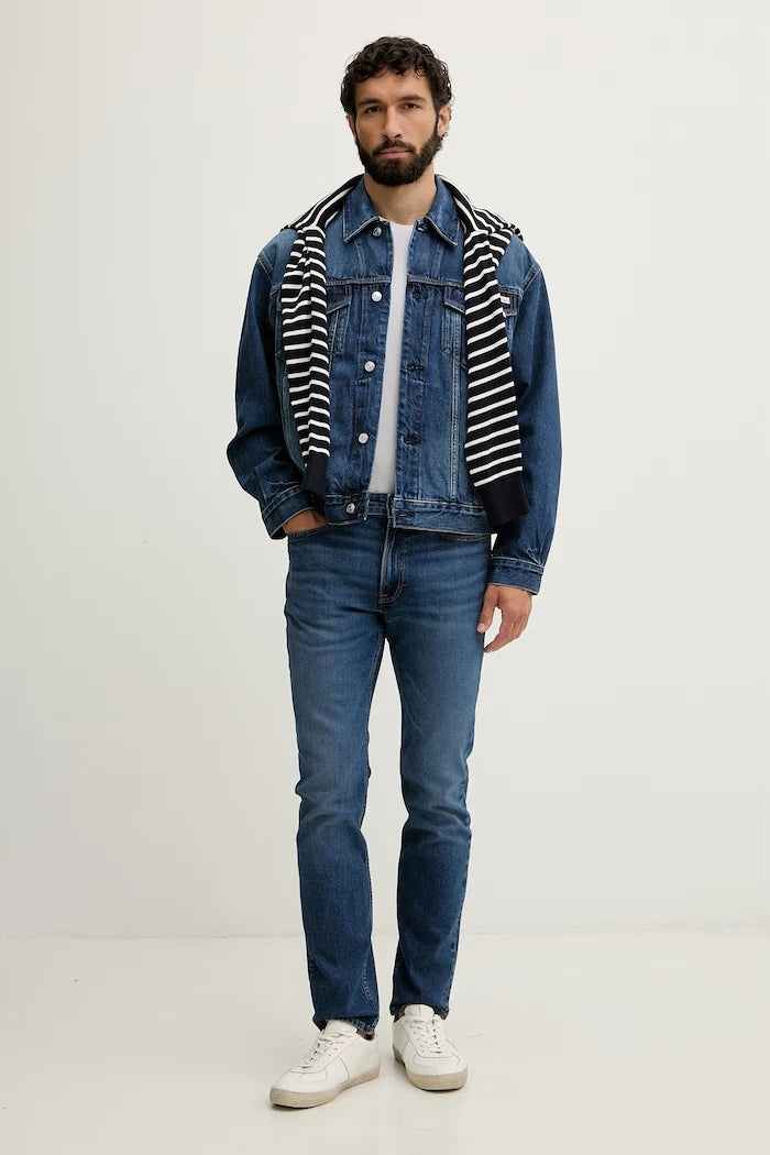 Calvin Klein Jeans дънково яке мъжко от памук