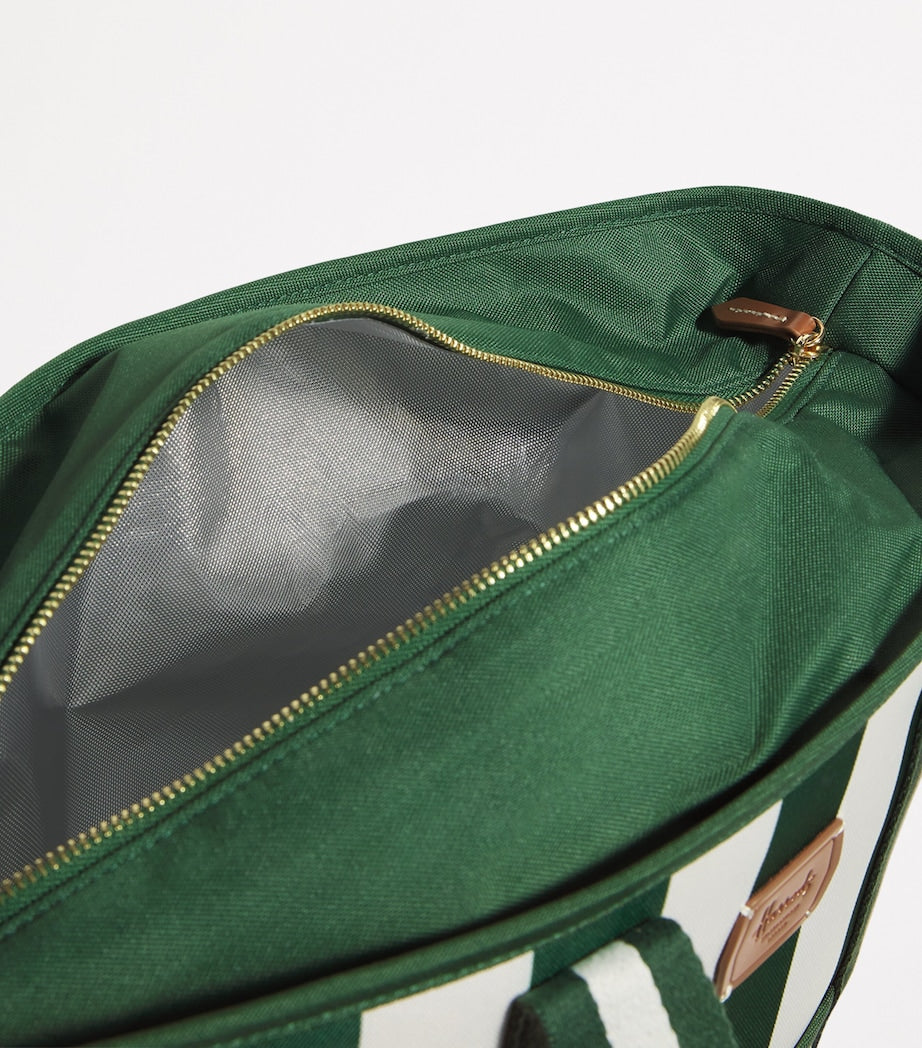 Striped Cooler Tote Bag