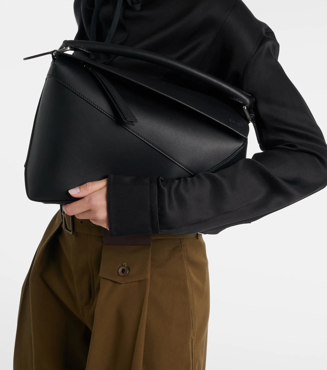 Loewe - Puzzle Edge Medium leather tote bag