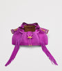 Jimmy Choo Suede Cinch Shoulder Bag
