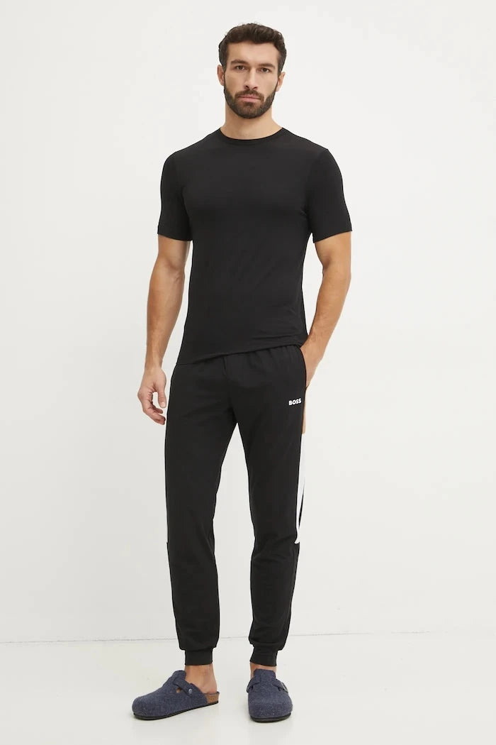 BOSS тениска мъжка с вискоза TShirt RN 3P Bamboo 3 броя