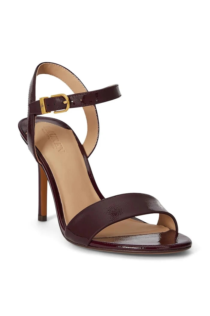 Кожени сандали Lauren Ralph Lauren Gwen