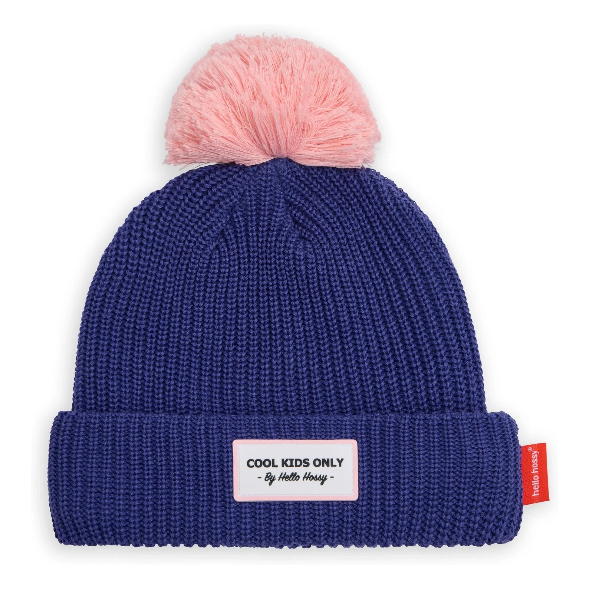 Hello Hossy - Organic Cotton Block Cap | Midnight blue