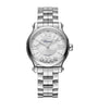 Stainless Steel and Diamond Happy Sport Automatic Watch 33mm