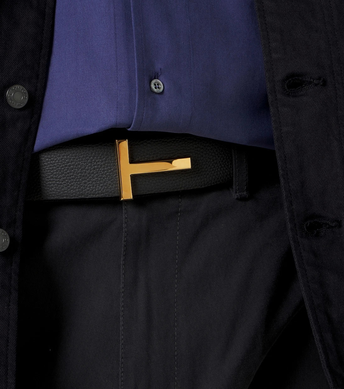 Tom Ford - T Icon reversible leather belt