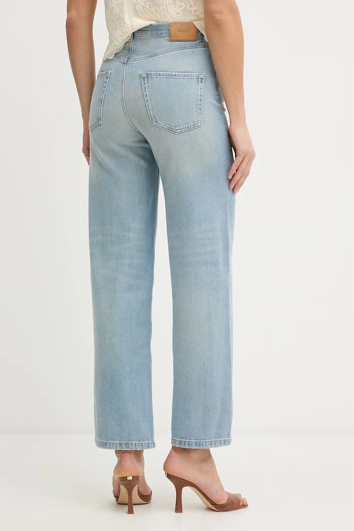 Twinset kadın relaxed fit jean