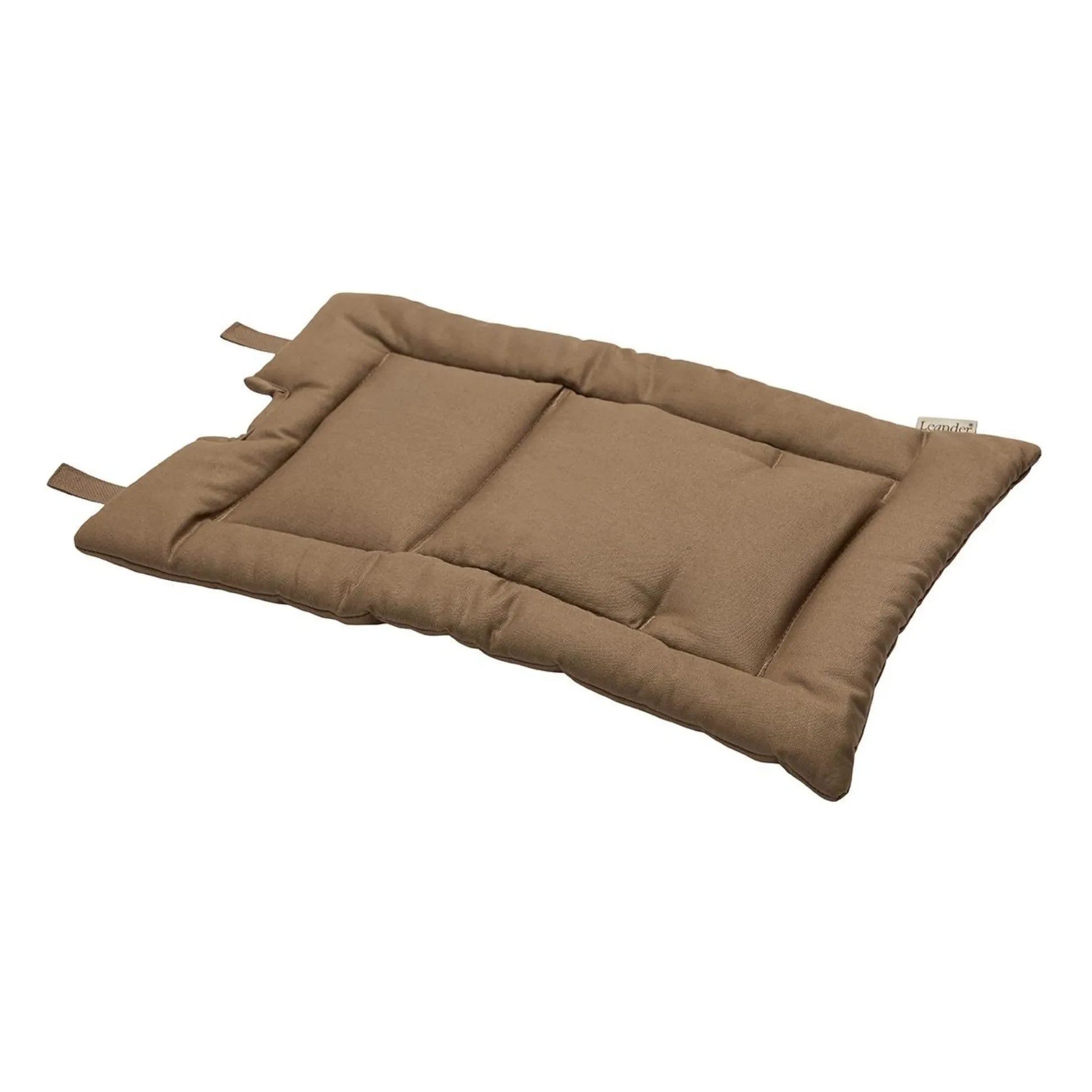Leander - Highchair cushion in organic cotton | Mocha