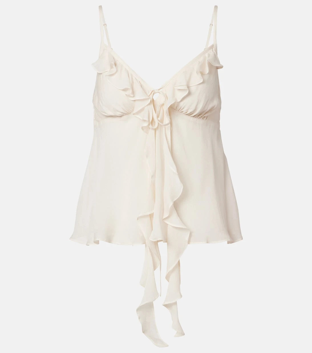 Poupette St Barth - Camille ruffled camisole