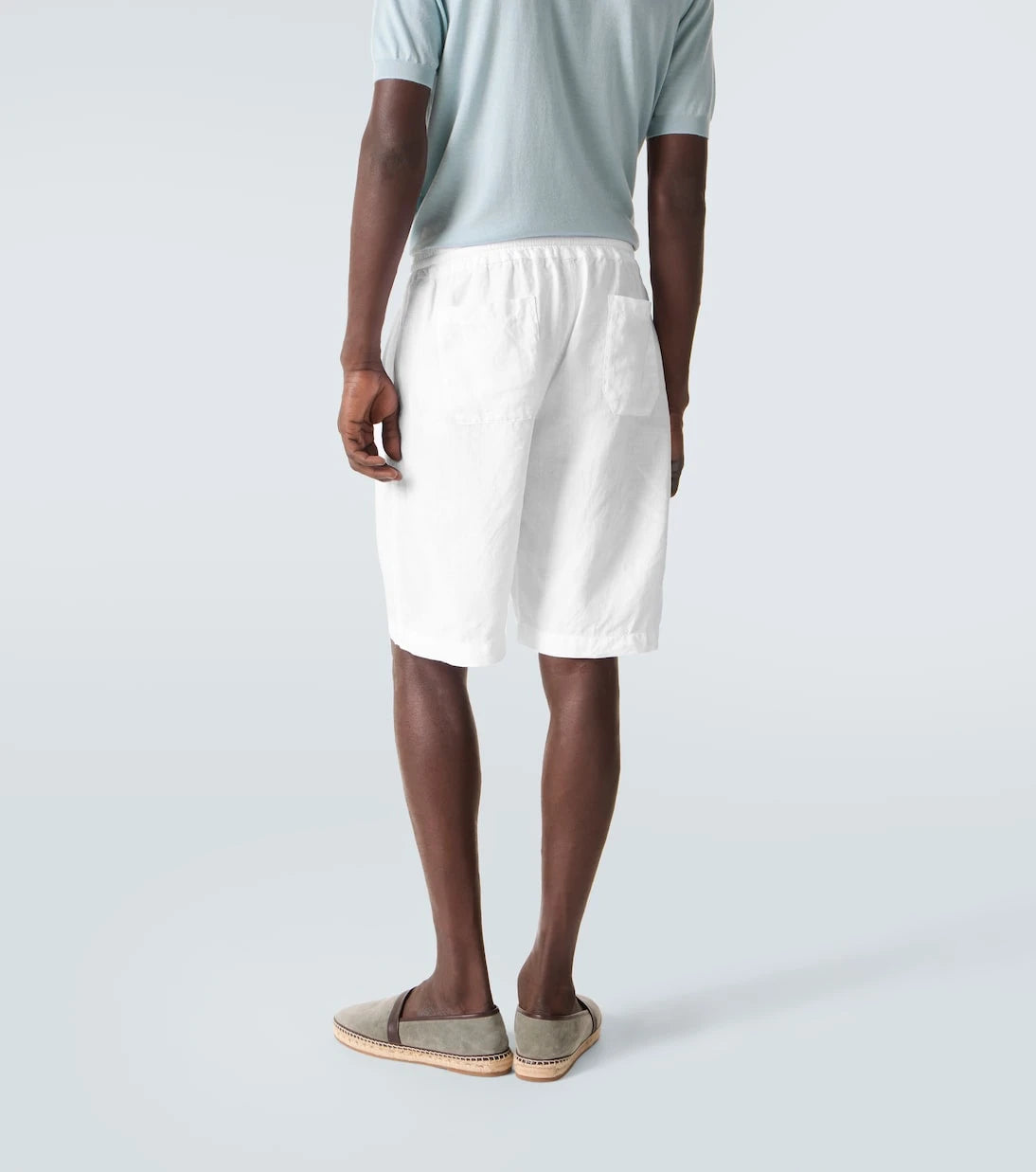 Fedeli - Vico linen Bermuda shorts
