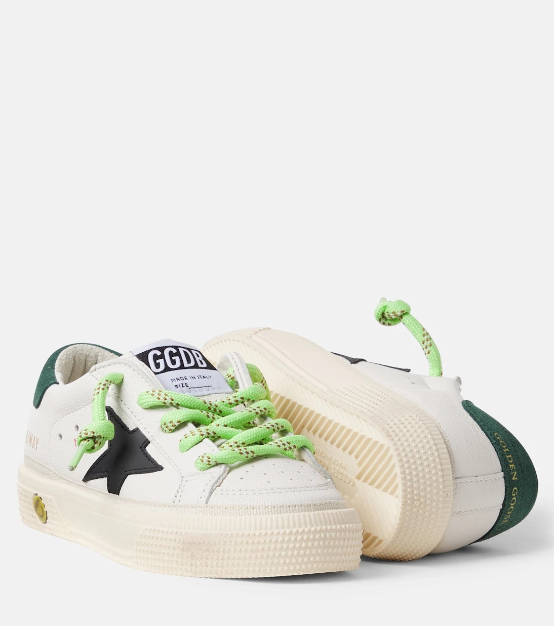 Golden Goose Kids - May leather sneakers